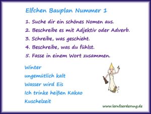 Elfchen Bauplan