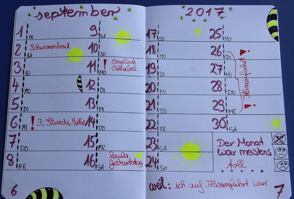 Bullet Journal ideas: kreativ durchs Jahr