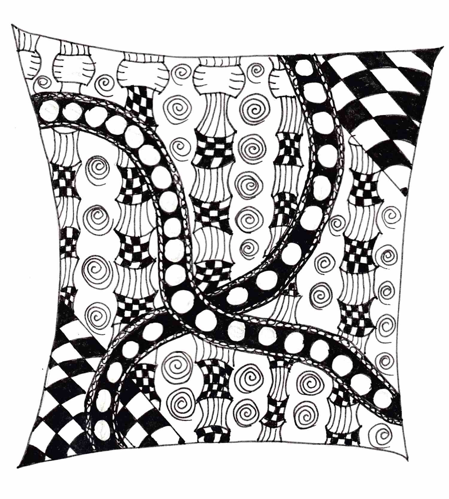 Zentangle Kiossen