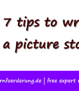 How to write a picture story with Google