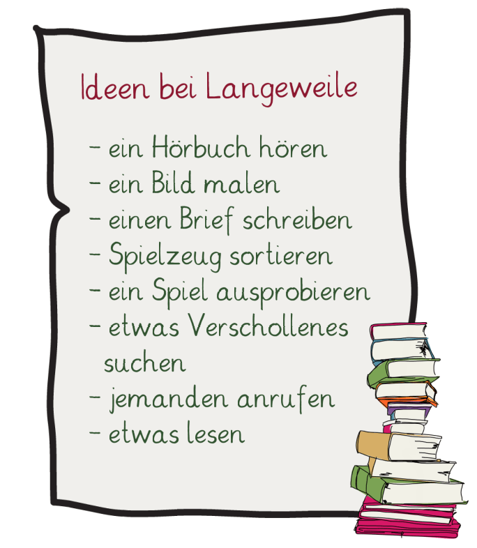 Für langeweile zuhause tipps