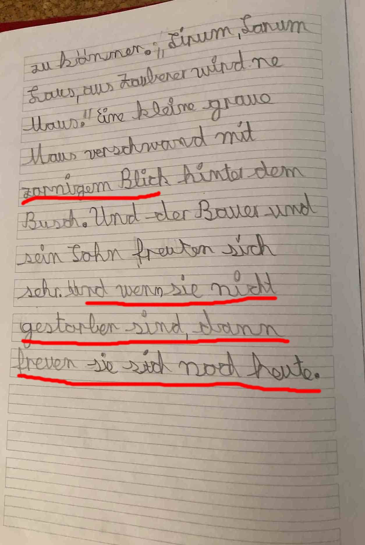 Marchen Ausdenken Ein Beispiel Von Simon