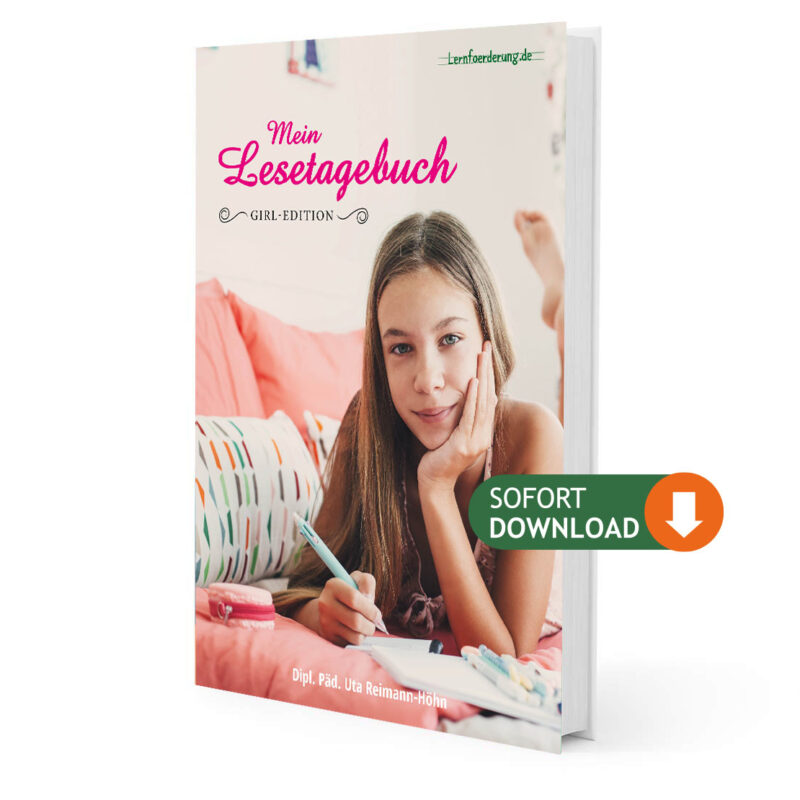 Lesetagebuch für Mädchen