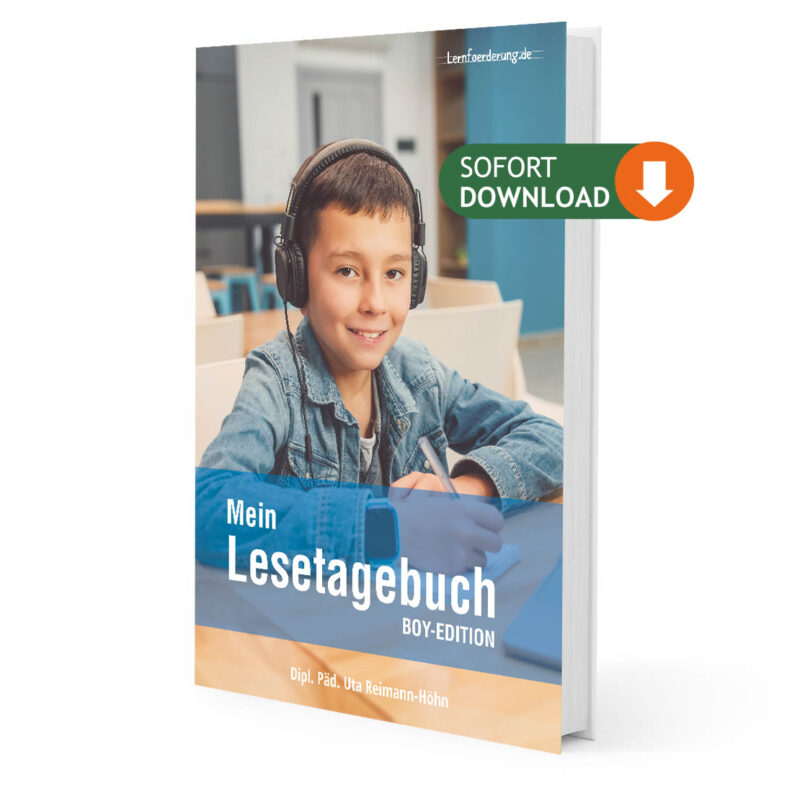 Lesetagebuch für Jungen