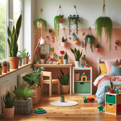 Pflanzen im Kinderzimmer