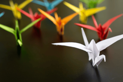 Origami, die Kunst des Faltens