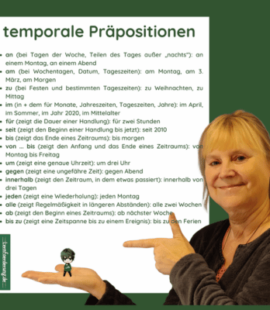 temporale präpositionen