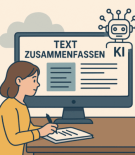 KI beim Textzusammenfassen