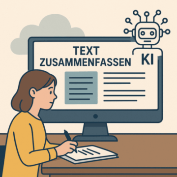 KI beim Textzusammenfassen