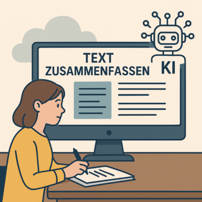 KI beim Textzusammenfassen