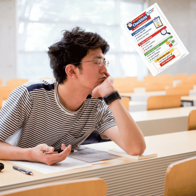 Die Last-Minute-Checkliste für die Deutscharbeit