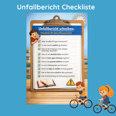 Unfallbericht schreiben