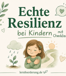 Resilienz bei Kindern stärken